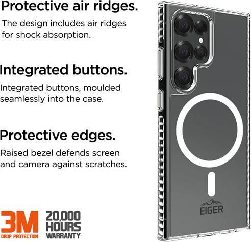 Produktbild Eiger Ice Grip MagSafe Case (Samsung Galaxy S25 Ultra)