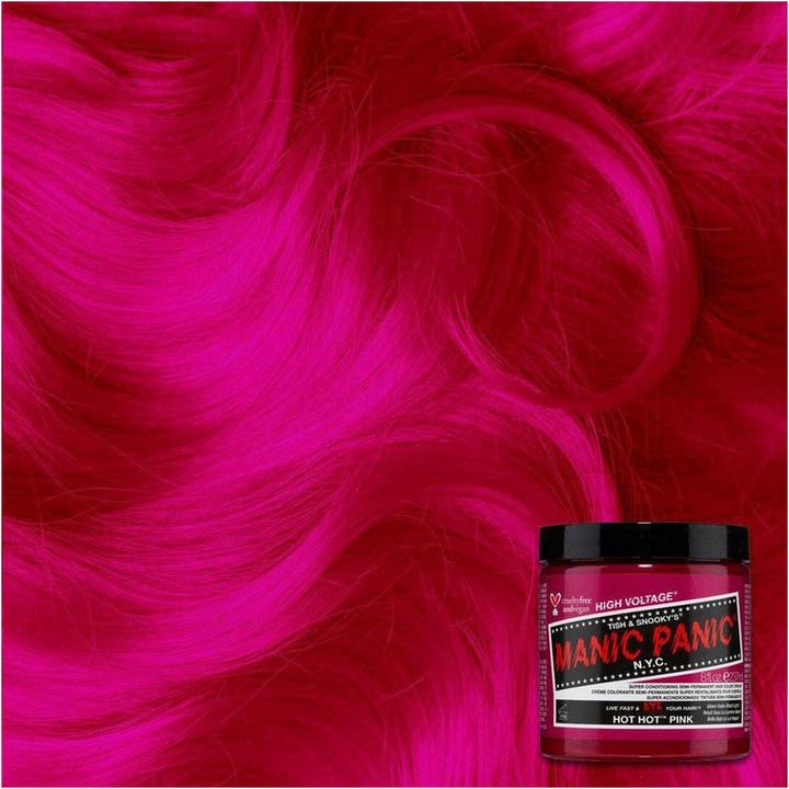 Image du produit Skybound Hot Hot Pink Classic Creme Vegan Cruelty Free Pink Semi Permanent Hair Dye 118ml (Hot Hot Rose)