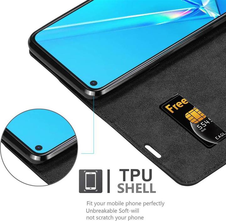 Image du produit Cadorabo Book Couverture magnétique invisible (Oppo A92)