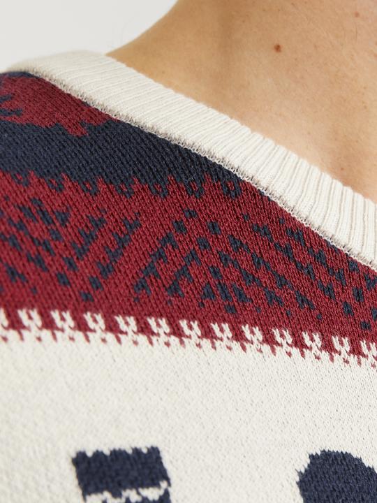 Produktbild Jack & Jones Jjxmas Snowball Knit Crew Neck (S)