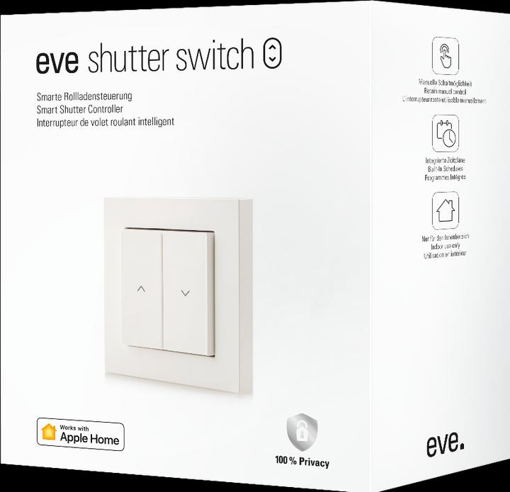 Actual product image Eve Shutter Switch