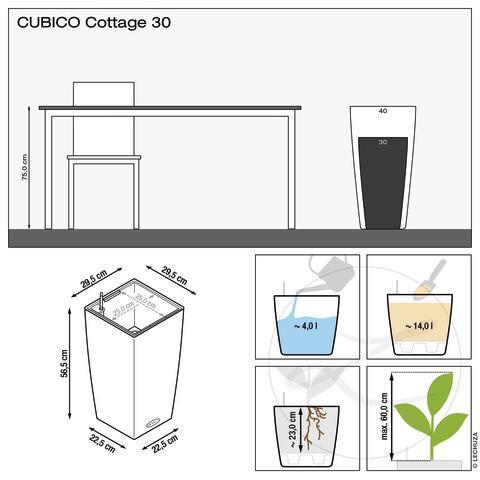 Produktbild Lechuza Cubico Cottage (29.50 cm)