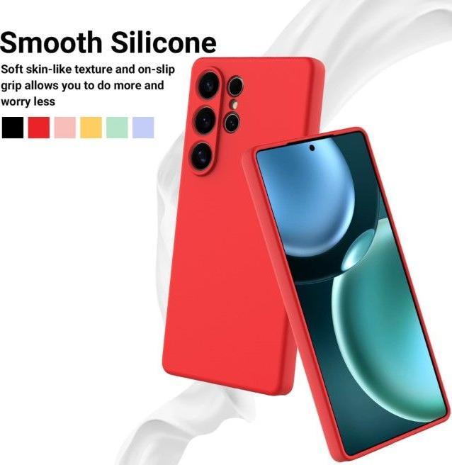 Actual product image MU Classic Liquid Silicone Series (Samsung Galaxy S25 Ultra)