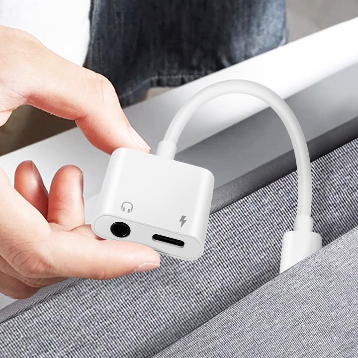 Produktbild Enkay USB-C auf 3.5mm + USB-C Audio- und Ladeadapter (USB Typ C, USB Typ C, 3.5mm Klinke)