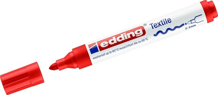 Actual product image Edding Textile Marker 4500 (Red, 3 mm, 1 x)