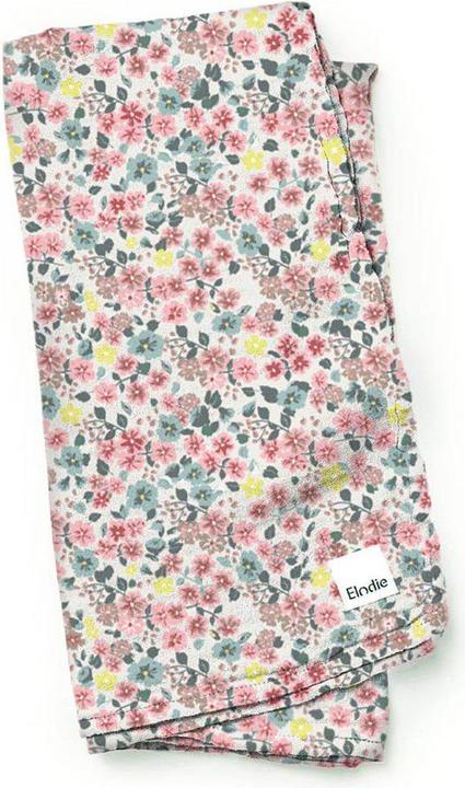 Produktbild Elodie Bamboo blanket - Floating flowers (80 x 80 cm)