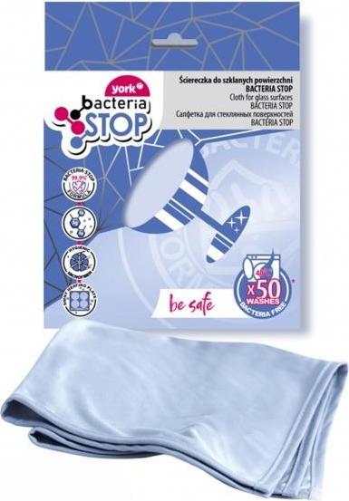 Produktbild York Microfiber Glass Cloth Bacteria Stop (1 Stk.)