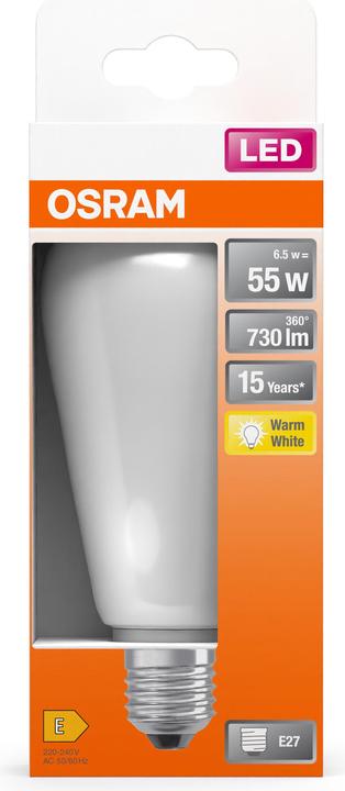 Immagine prodotto Osram Ledison Classic (E27, 55 W, 730 lm, 1 x, E)