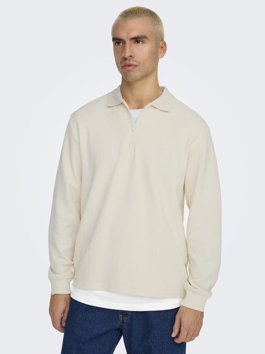 Image du produit Only & Sons Onstrevor Life Reg Ls Polo Noos (XL)