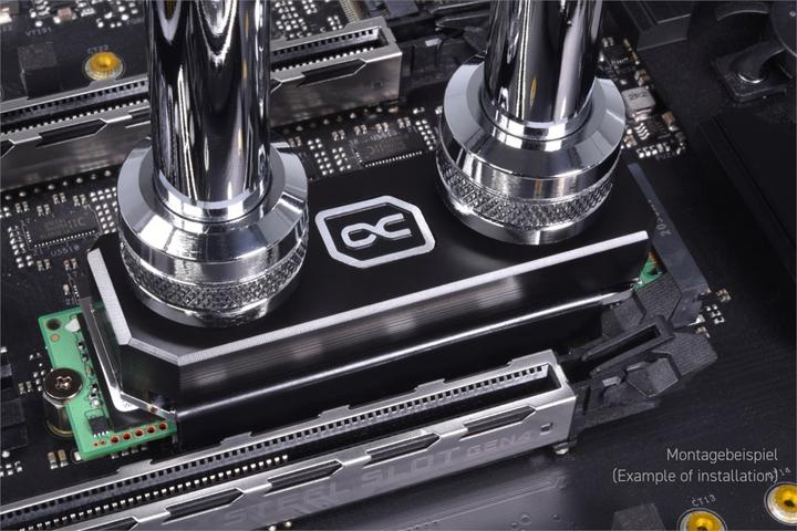 Actual product image Alphacool HDX Apex M.2 2280 SSD Cooler