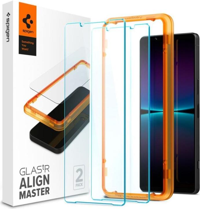 Immagine prodotto Spigen Vetro tR AlignMaster 2 Pack - Sony Xperia 1 VI (2 Pezzo/i, Sony Xperia 1 VI)