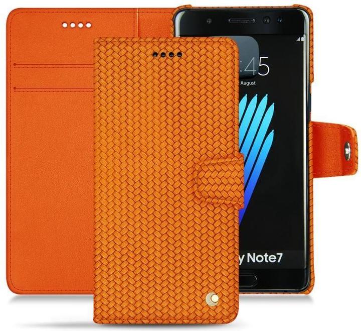 Actual product image Noreve Leather case wallet (Samsung Galaxy Note 7)