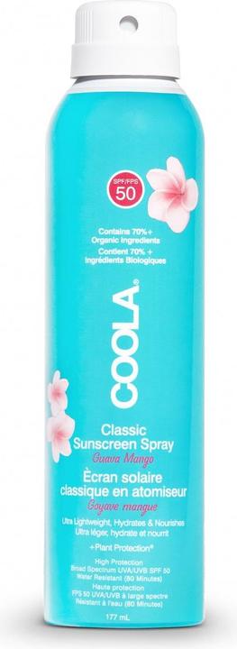 Produktbild Coola Suncare Classic Spray Guava Mango (Sonnenspray, SPF 50, 177 ml, 177 g)