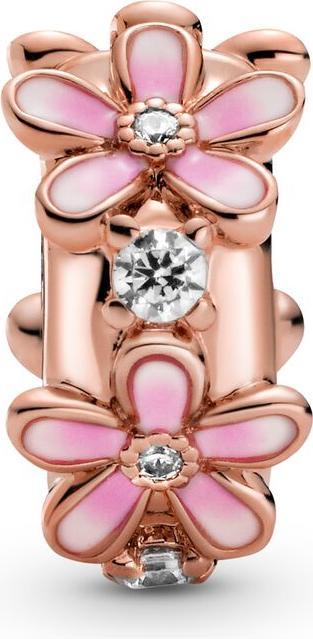 Image du produit Pandora Fleur Daisy (Métal, plaqué or rose, Émail)