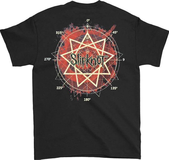 Actual product image Slipknot Unisex Adult Come Play Dying Back Print T-Shirt (XXL)