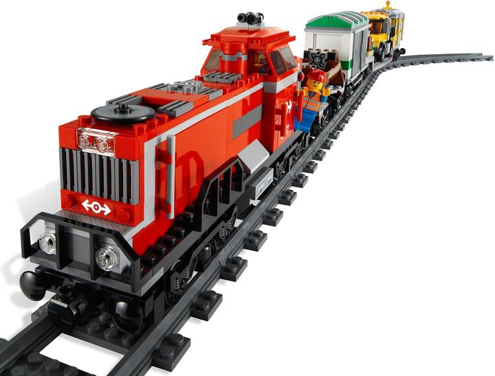 Immagine prodotto LEGO Güterzug mit Diesellokomotive (3677, LEGO City)