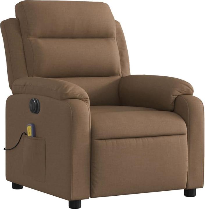 VidaXL Massagesessel Elektrisch Stoff