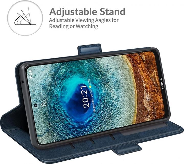 Actual product image Screenguard Nokia X20 CardLounge Leather Case (Nokia X20)