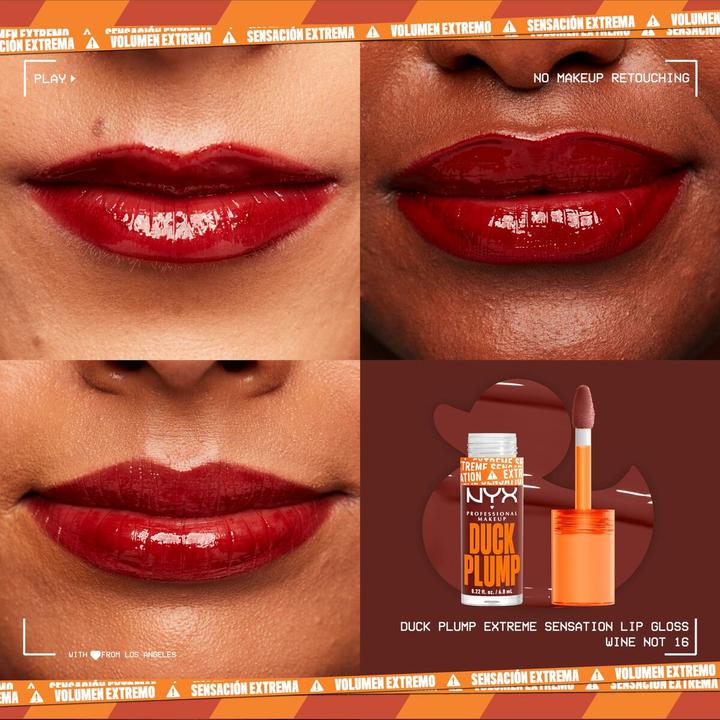Actual product image NYX Professional Make-Up Nyx Duck Plump (16 Wine Not?)