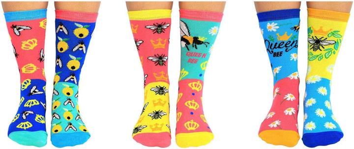 Produktbild United Oddsocks Bee Yourself (3er Pack, 37 - 42)