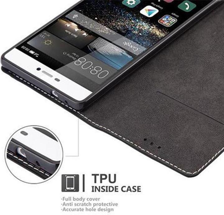 Productafbeelding Cadorabo Boek X Portemonnee Hoesje (Huawei P8)