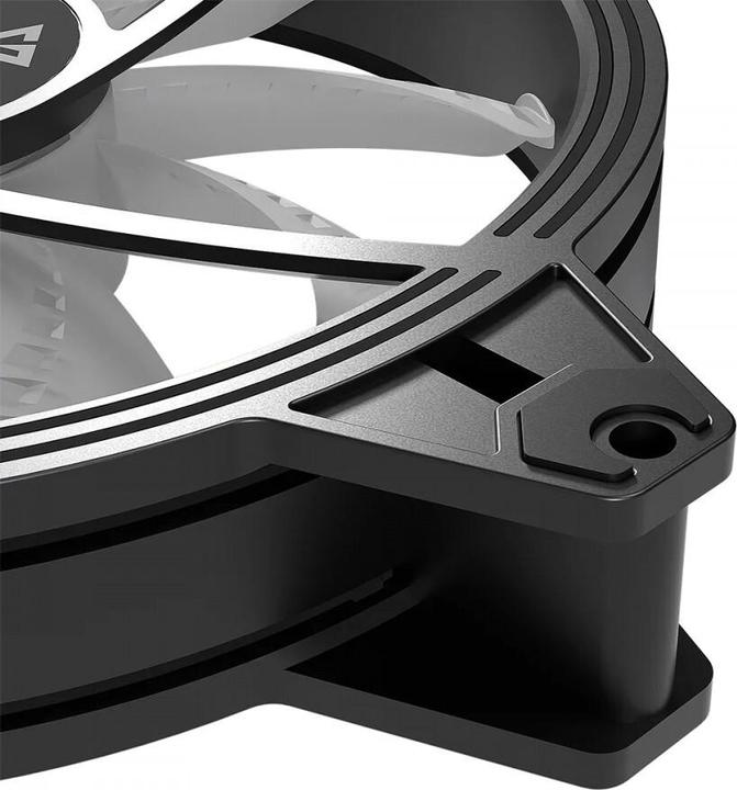 Actual product image Modecom Volcano Apex 140 Argb Schwarz Reverse Fan (140 mm, 1 x)