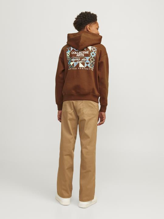 Actual product image Jack & Jones Jornoho Back Graphic Sweat Hood Mni (128)