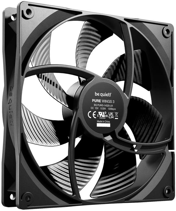 be quiet! Pure Wings 3 140x140x25 (140 mm, 1 x)