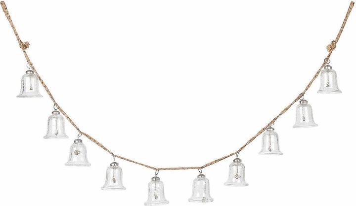 Produktbild Loberon Girlande Bells klar/braun