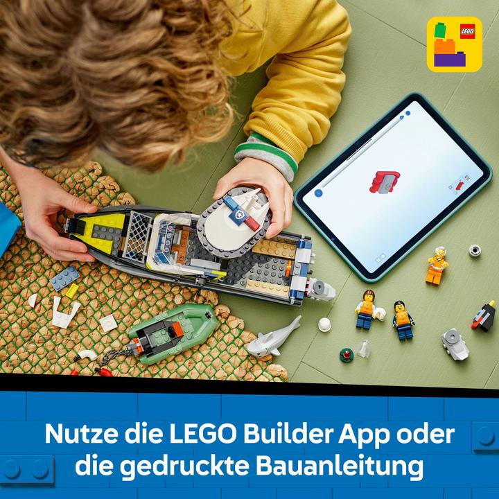 Image du produit LEGO Verfolgungsjagd im Polizeiboot (60456, LEGO City)