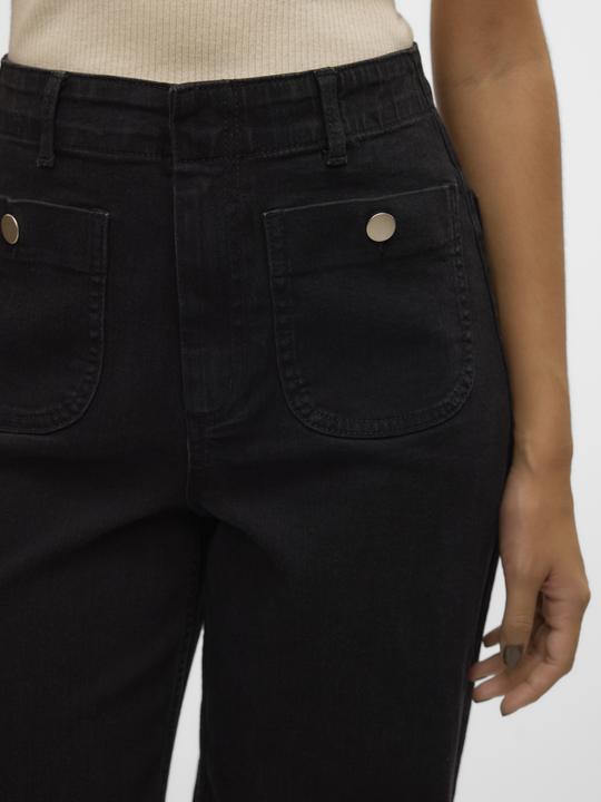Produktbild Vero Moda VMKAYLA Hohe Taille Weiter Beinschnitt Jeans Weit geschnitten (W28/L32)
