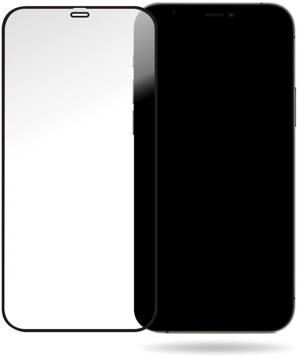 Actual product image Mobilize Black frame glass (1 Piece, Apple iPhone 12 Pro Max)