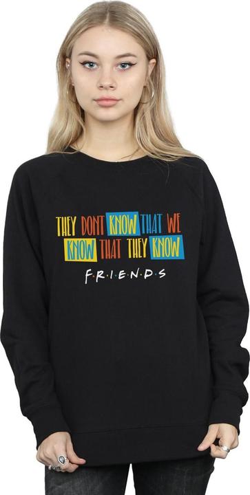 Image du produit Friends - Sweat THEY DON'T KNOW SCRIPT - Femme (M)