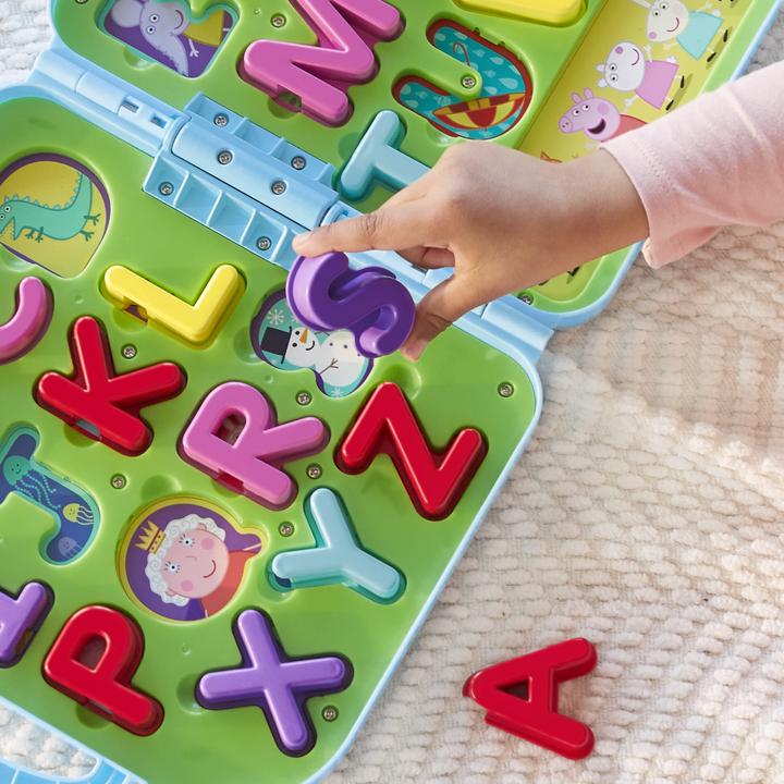 Produktbild Hasbro Peppas Buchstabenbox, Alphabet-Puzzle, Vorschul-Spielzeug