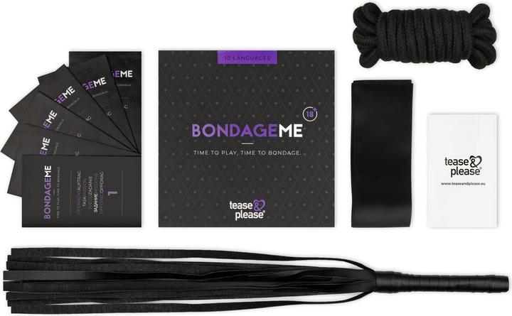 Image du produit tease & please Bondage Me | Temps De Jouer, Temps De Bondage (Divers, Anglais, Allemand)