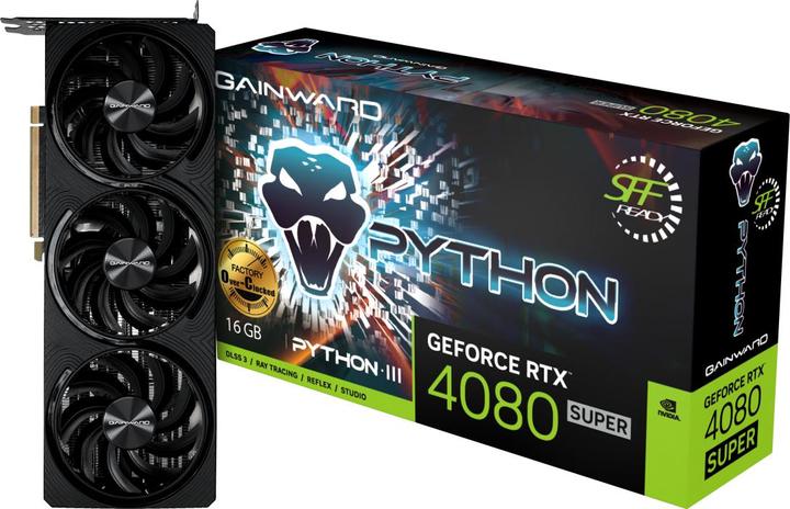 Actual product image Gainward GeForce RTX 4080 SUPER Python III OC (16 GB)