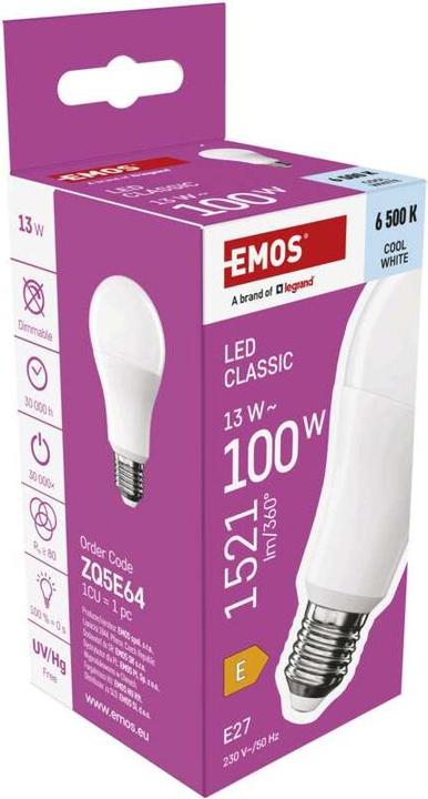 Immagine prodotto Emos Classico (E27, 13 W, 1521 lm, 1 x, E)