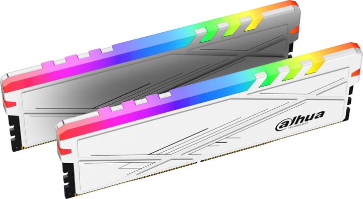 Actual product image Dahua DDR4 PC3600 16GB (2x8) C600 Series RGB White (2 x 8GB, 3600 MHz, DDR4-RAM, DIMM)