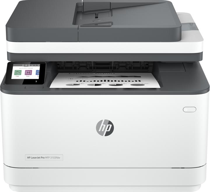 Actual product image HP LaserJet Pro MFP 3103fdw Printer (Laser, Black and white)