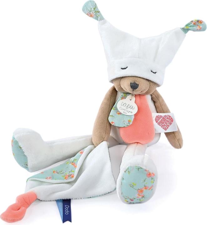 Image du produit Doudou et Compagnie Ours en peluche avec doudou