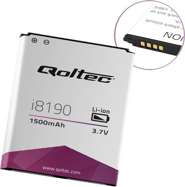 Actual product image Qoltec Bateria do Samsung Galaxy S3 mini | i8190 | 1500mAh