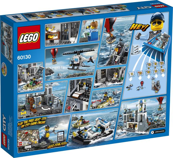 Image du produit LEGO City La prison en haute mer (60130, LEGO City)