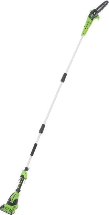 Produktbild Greenworks Akku-Hochentaster G40PSF (o. Akku) (Akku Kettensäge)