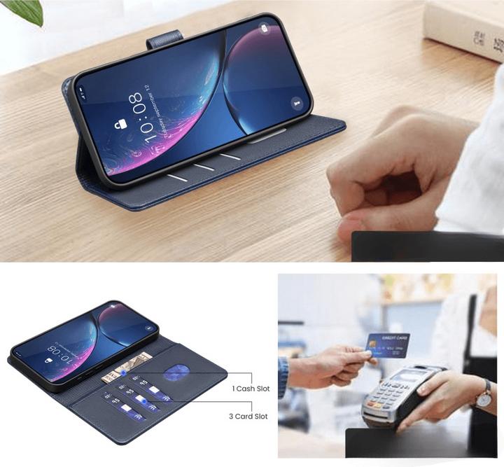 Produktbild Binfen Color Galaxy S25 Ultra - BINFEN Leder Etui Hülle mit RFID Blocker (Samsung Galaxy S25 Ultra)