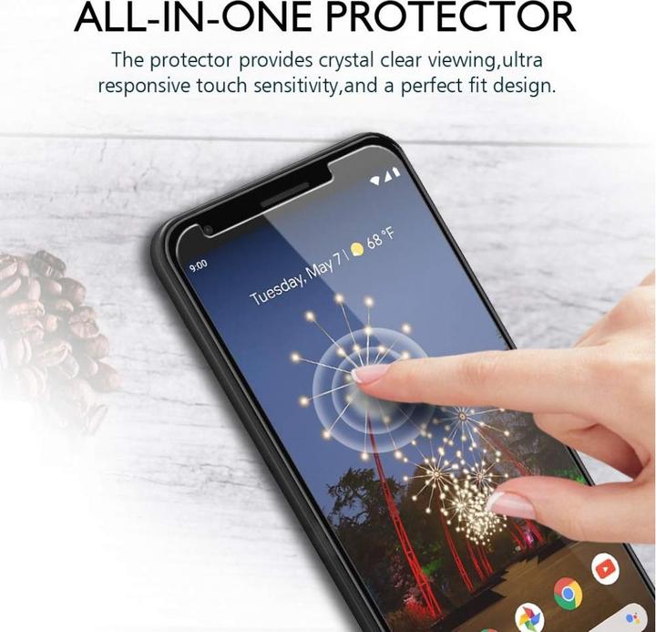Image du produit Screenguard Google Pixel 3a XL Protection en verre blindé Case Friendly Design (1 pièce(s), Google Pixel 3a XL)