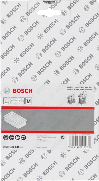 Produktbild Bosch Professional Zubehör Polytetraflourethylen-Flachfaltenfilter. Für Staubsauger