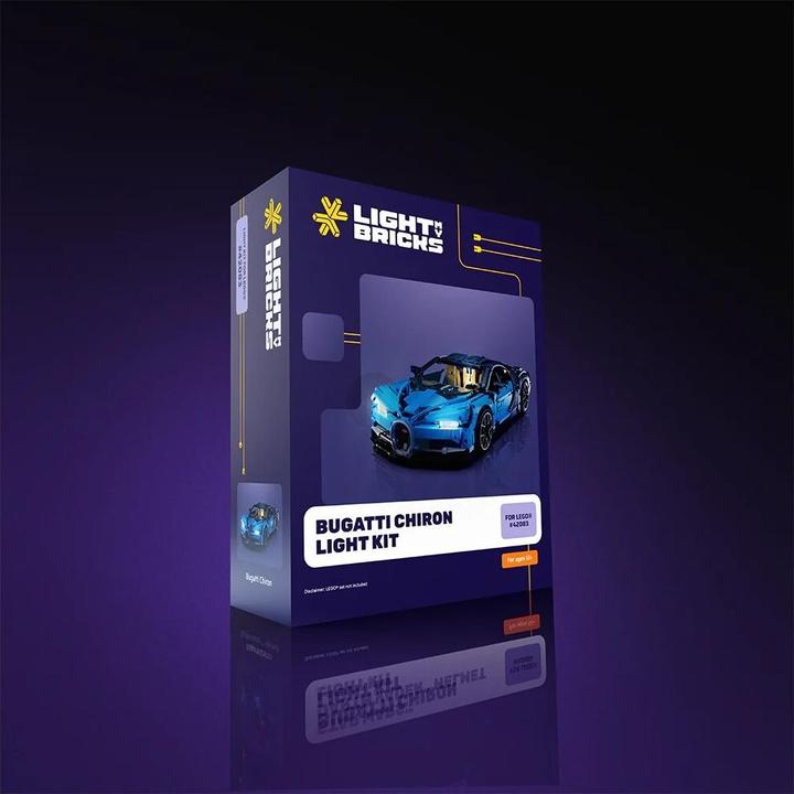Produktbild Light my bricks LMB 2.0 LED Licht Set für LEGO 42083 Bugatti Chiron