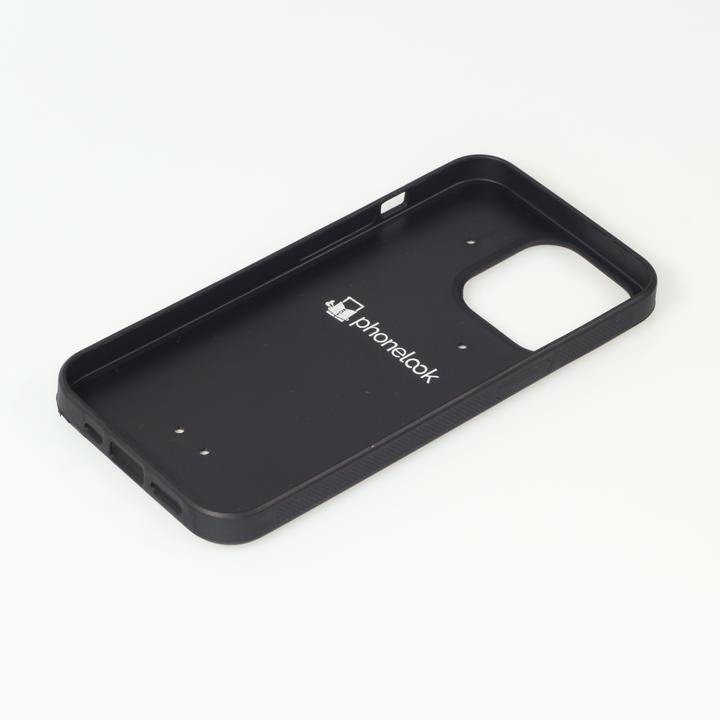 Image du produit PhoneLook Coque Silicone rigide noir Zermatt Ski Downhill (Apple iPhone 13 Pro)