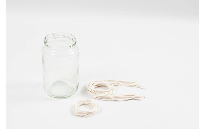Actual product image Creativ Company Craft Kit Macramé - Glass Decoration (977626)
