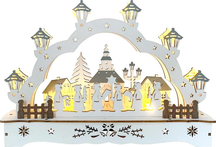 Actual product image HTI-Living Candle arch carol singers
